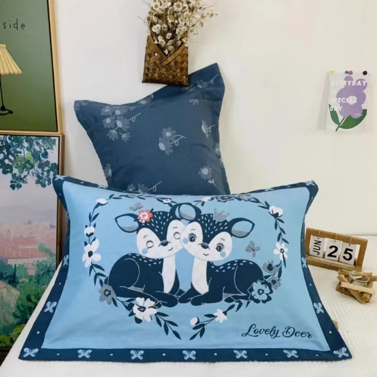 枕套一对装【纯棉枕套】2条装 枕头套子发一对52*78大尺寸 新疆包邮