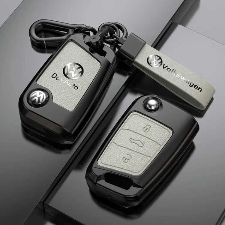 适用大众帕萨特钥匙套迈腾速腾途岳途观L探岳途昂宝来朗逸包壳扣
