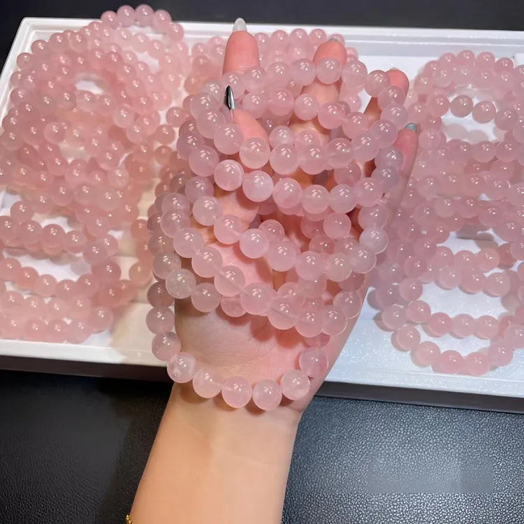 【聚恩】马粉粉水晶手链手串女款可爱百搭轻奢闺蜜（多样性发其一）