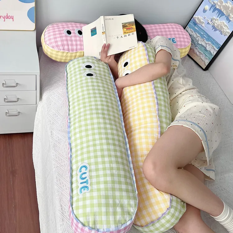 【安之静雅】可爱长条抱枕床上侧睡夹腿枕头靠枕宿舍娃娃床头