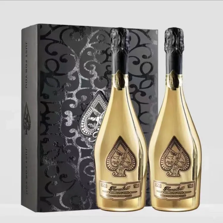 果酒陈酿甜酒起泡黑桃A礼盒装果味优质浓郁葡萄酒甜型甜葡萄酒