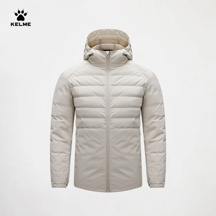 卡尔美夹克羽绒服丨男士运动短款新款连帽保暖外套时尚LIFESTYLE