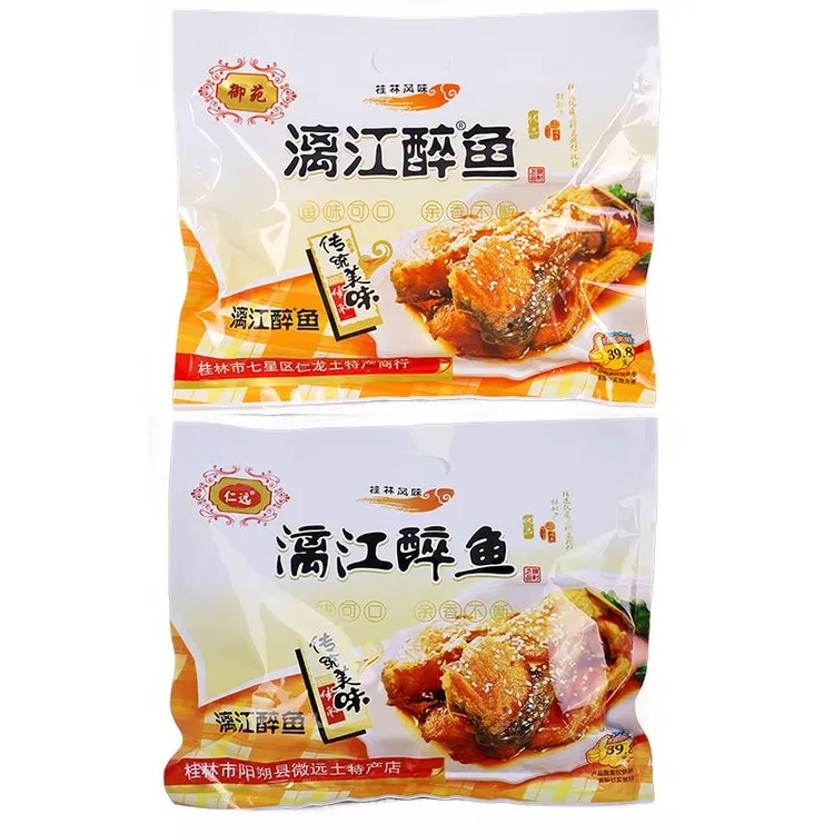 顺丰邮桂林特产御苑仁远漓江醉鱼即食原香味香辣鱼干鱼块零食笋0g