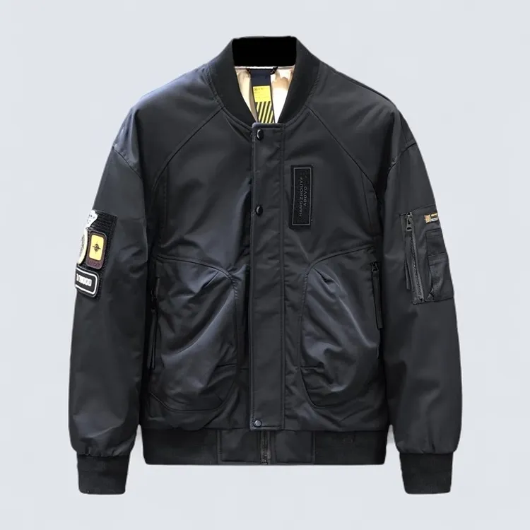 拉奇巴茨硬汉风美式夹克型羽绒服男潮牌加厚外套冬季新款男士上衣