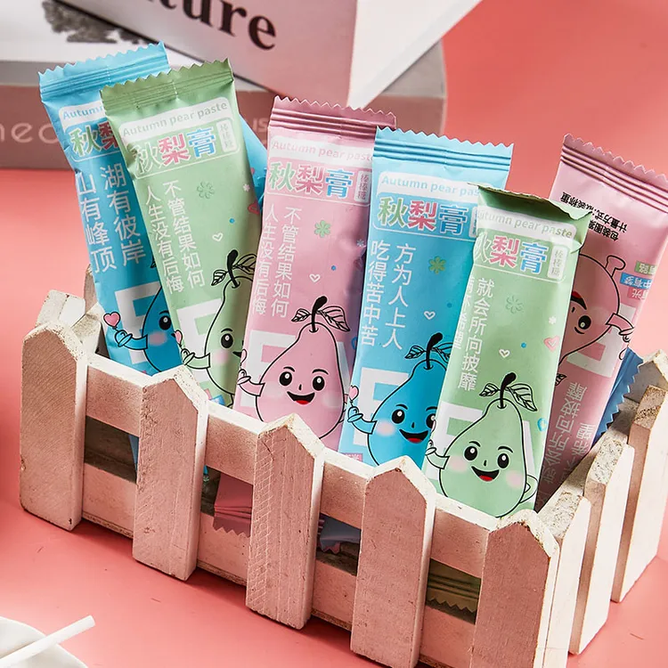 励志梨膏棒棒糖枇杷膏硬糖高颜值激励语录奖励学生中高考糖果儿童