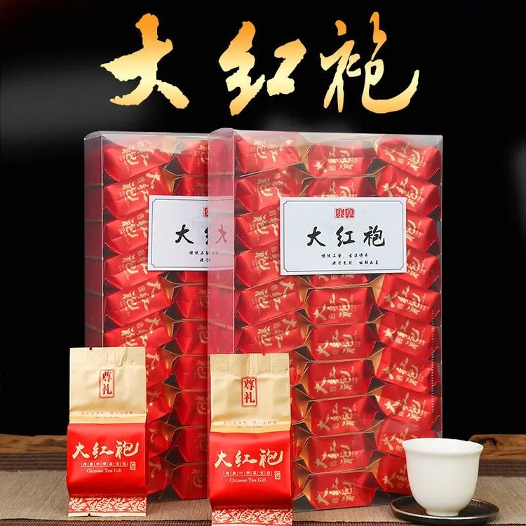 武夷山武夷岩茶大红袍60泡500克一斤盒装碳焙醇厚花香果香送礼