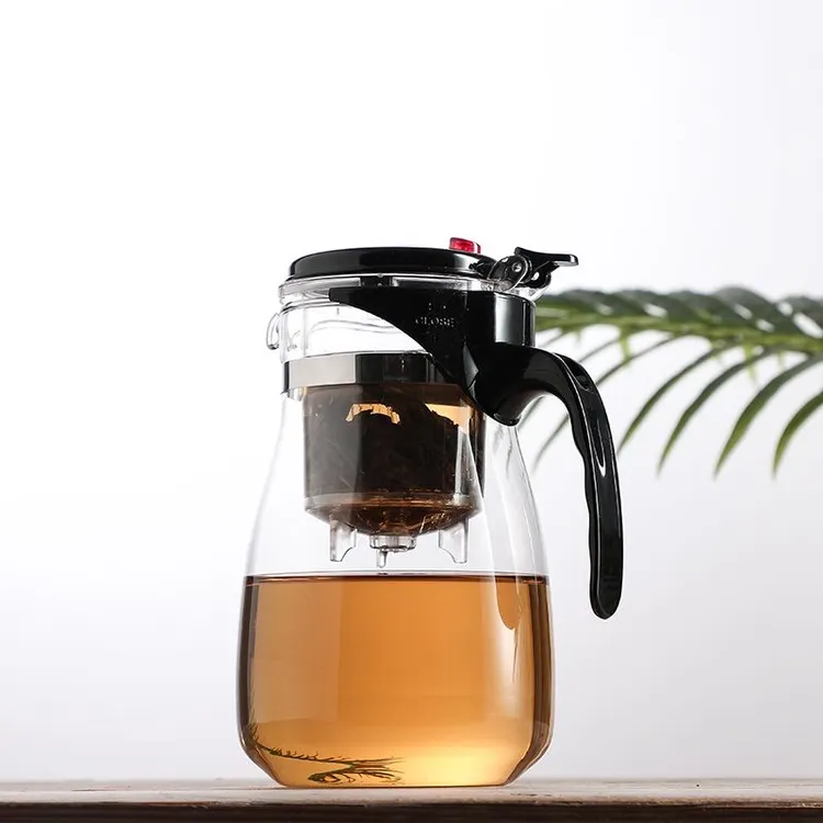 玻璃茶壶套装耐热泡茶壶过滤茶杯飘逸杯冲泡茶器办公花茶壶花茶具