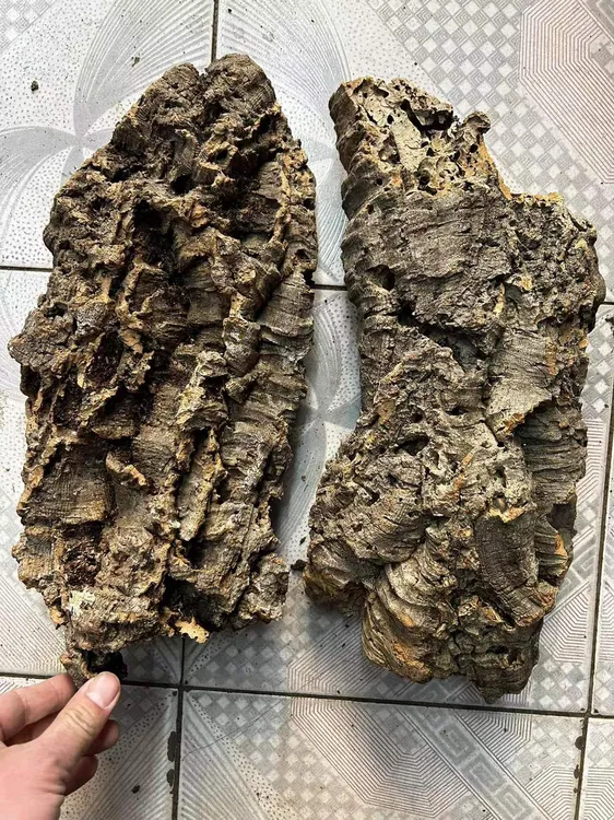 葡萄牙软木板植树皮软木板造景种植天然孔洞裂纹树洞发货全新出售