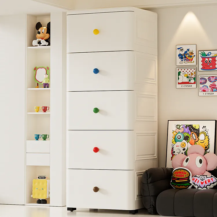 西邮哥【仅新疆包邮】加厚抽屉式收纳柜多巴胺松弛感客厅零食储物柜