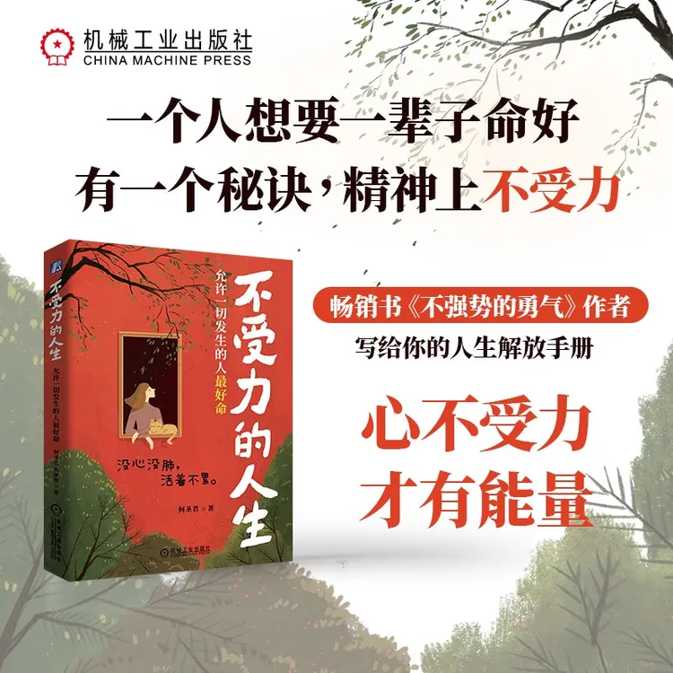 不受力的人生：允许一切发生的人最好命 何圣君 官方正版