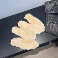 【保暖搭子】 冬季羊皮毛一体鞋乳胶鞋垫  可拆卸保暖保温羊毛脚垫