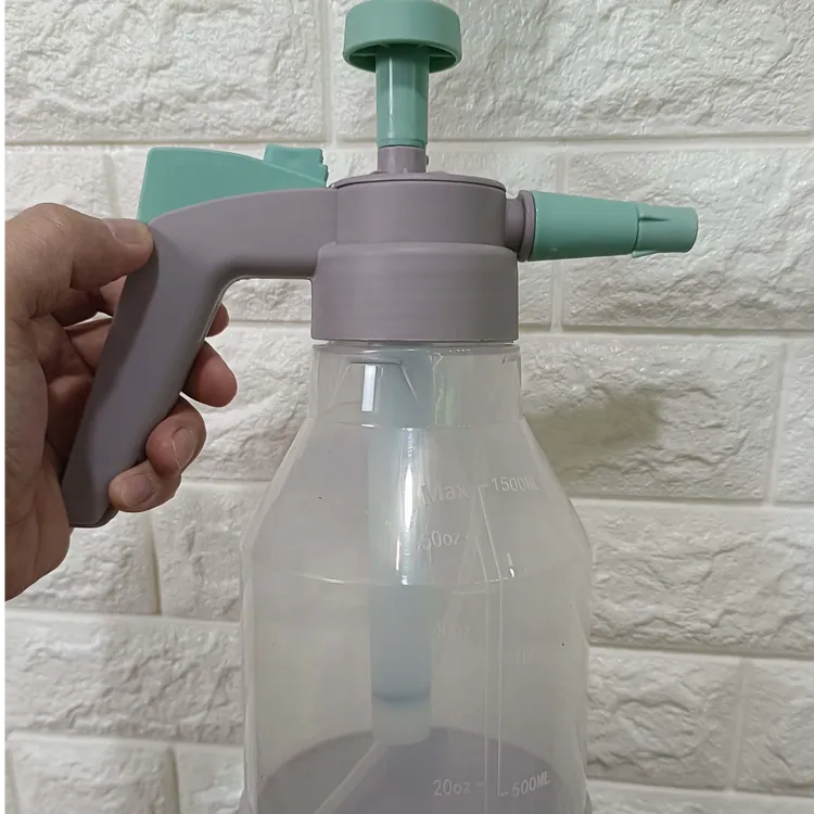 浇水壶高压园艺用品气动喷壶透明喷水壶雾化器浇花浇水器气压式