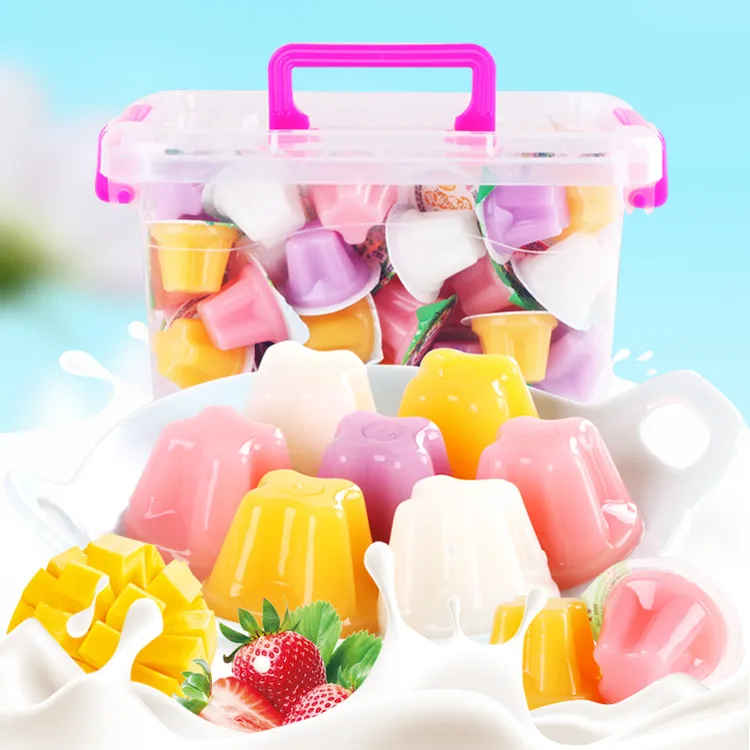 乳酸水果冻好吃儿童果味礼盒整箱冷冻零食夏日小吃经典果香美味