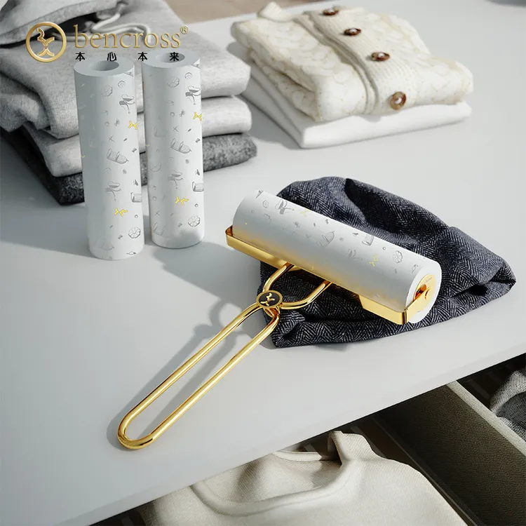 【达播】本心本来猫毛灰尘清理床上沙发除毛发滚刷卷纸粘毛器