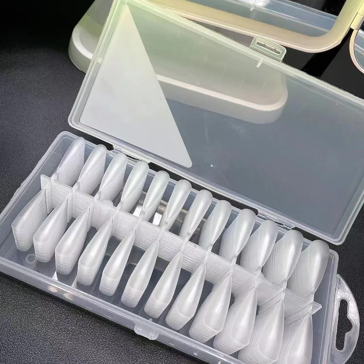 主播（蜜桃）推荐同款超薄甲片磨砂免刻磨折无痕全号单号 甲片504片