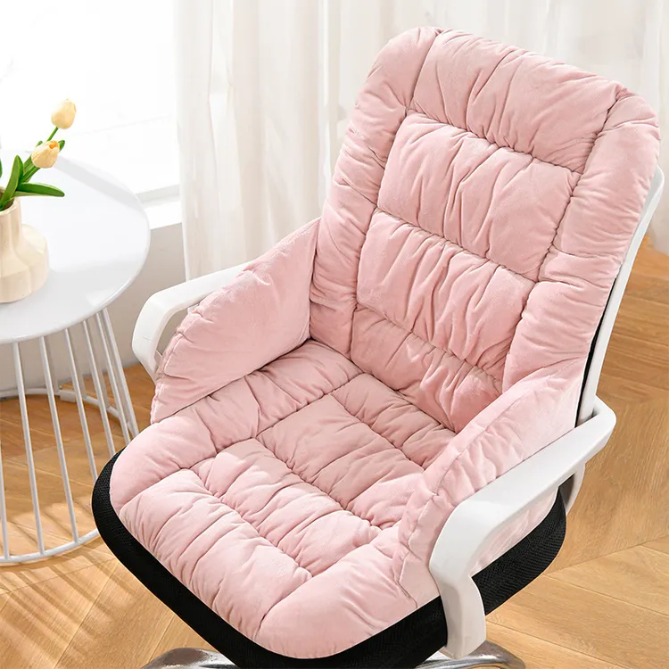 加热坐垫靠背一体办公室取暖神器发热椅垫久坐电热垫插电座椅暖腰