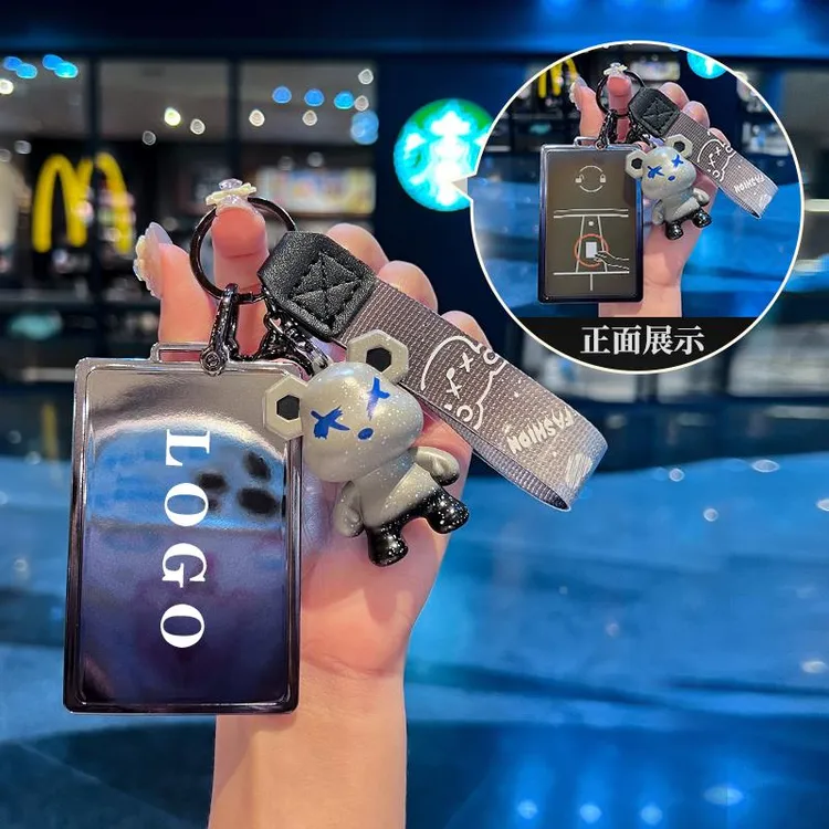 特斯拉钥匙套model3/modelY/modelx/y/卡片钥匙全包壳渐变透明款