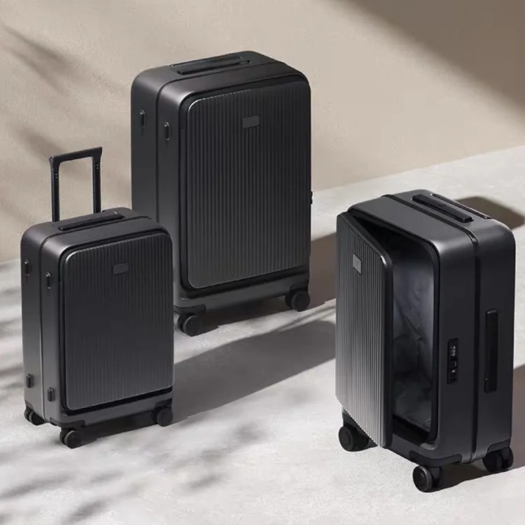 适用于米家侧翻盖行李箱同款男士时尚旅行箱户外女士拉杆箱高档箱