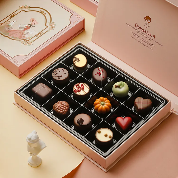 比利时进口巧克力2025圣诞节限定男女友老婆生日礼物盒装糖果零食