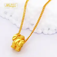 爱恒信【年货节专享】黄金999复古轻奢蛇实心套链百坠链双面精致宝.