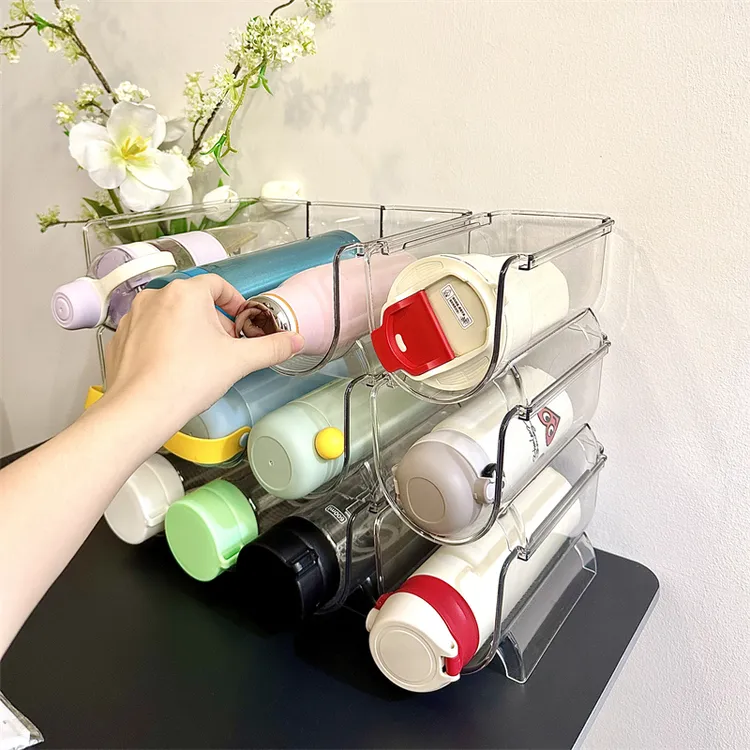 拾物造家杯子收纳盒水杯架置物架桌面多层叠加防尘保温杯架家用架