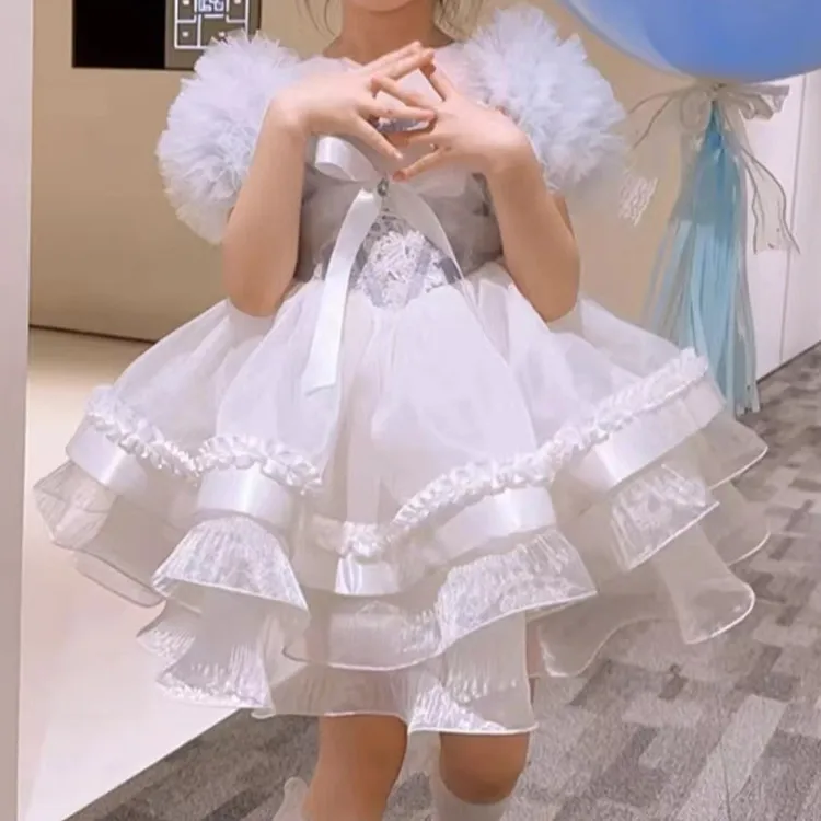 【梦之蓝公主裙】轻奢礼服裙表演主持人生日裙子毕业表演连衣裙