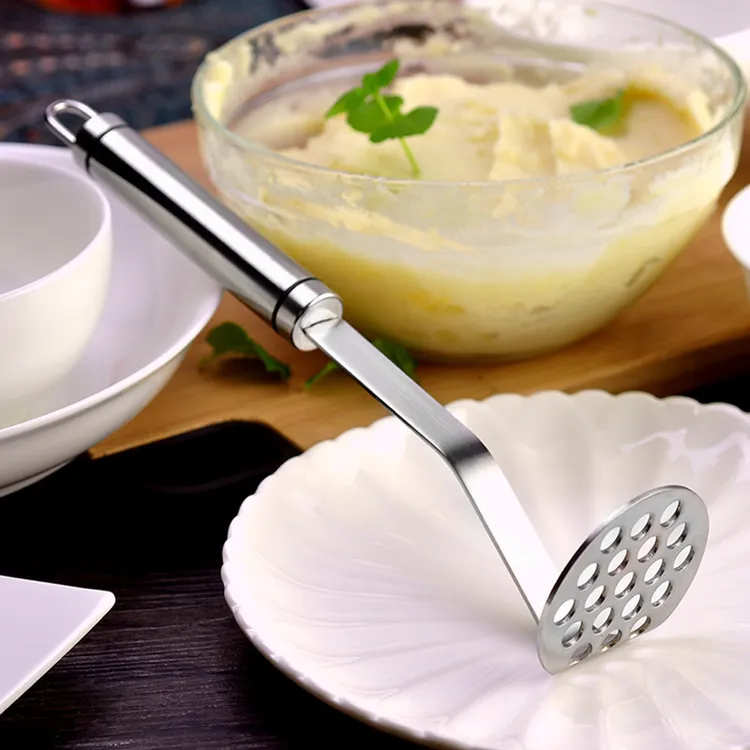 不锈钢土豆马铃薯压泥器压薯器手动南瓜捣碎器