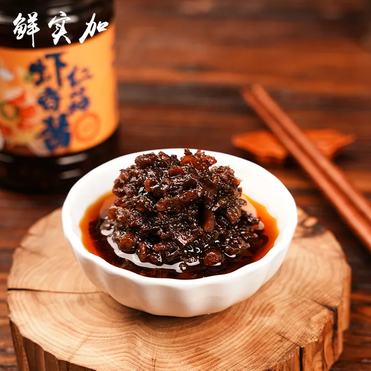 虾仁香菇酱即食下饭酱香辣原味拌饭拌面淄博特产虾酱蟹酱DSP