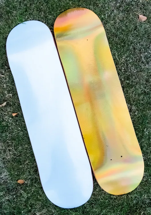 【slide便利店】龙年限定-镭射金龙浮雕专业滑板板面