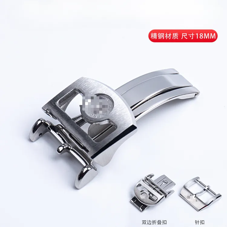 适用IWC万国原装款折叠手表扣葡a萄牙7计时飞行员柏涛菲诺针扣18