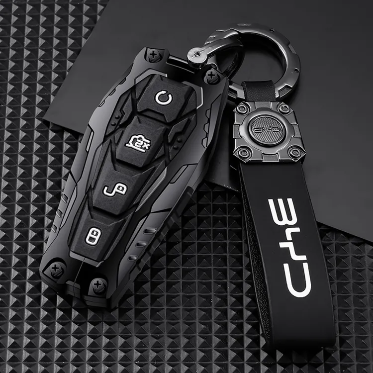 25款比亚迪汉钥匙套唐dmi海鸥秦l宋plus海豹06专用07海豚汽车壳扣