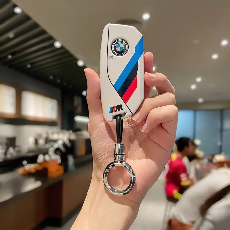 宝马钥匙套高端用品7系735li/740li/i7/X1/iXXM钥匙扣X7X6扣壳
