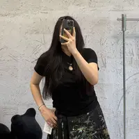 《夏季清仓福利》新中式正肩T恤大码女装夏季显瘦修身通勤舒适打底