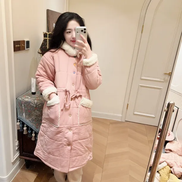 CBLM家300g新疆棉【大长戴帽】怕冷星人必入宽松显瘦家居服