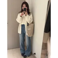 【深蓝洗水工艺牛仔裤】弹力显瘦裤