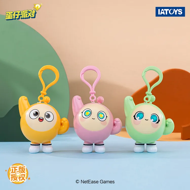 网易周边【蛋仔派对】IATOYS-拉绳公仔第一弹玩具官方正版旗舰周边