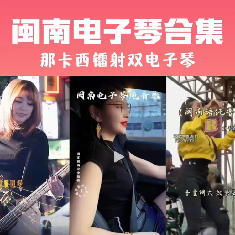 车载闽南电子琴u盘镭射那卡西双电子琴纯音乐优盘