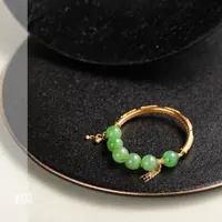 宴山青|和田玉*手串*18K金镶嵌YYC25100506多样性发其一