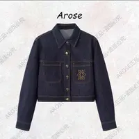 【AR0SE•正品】2025秋季新款女短外套秋季短款牛仔外套水洗百搭3113