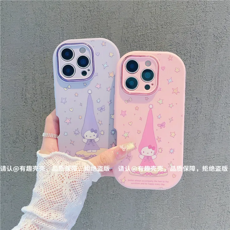 金属小胖妹适用苹果16/iPhone/华为荣耀/VIVO/OPPO/小米手机壳潮