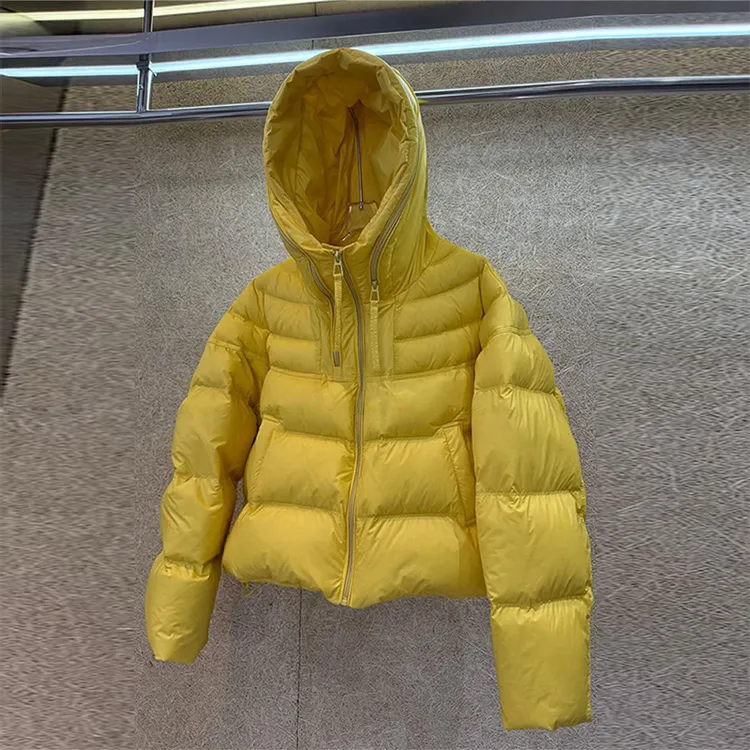 小个子欧货连帽设计感棉服女2025秋冬季新款短款休闲外套高级感潮