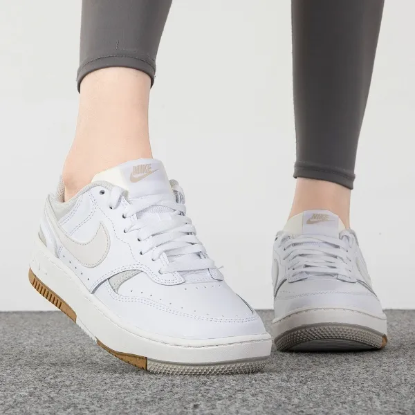 Nike/耐克女鞋低帮板鞋 春季新款厚底小白鞋运动休闲鞋DX9176-103