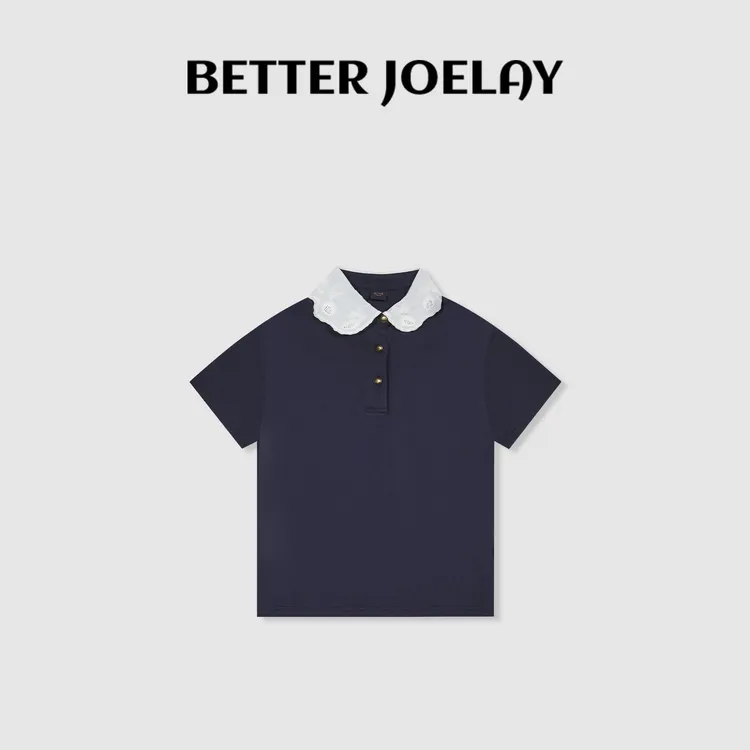 （MY）BETTERJORLAY -【月光奏鸣曲】短袖圆领T恤宽松时尚潮流KH3212