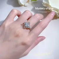 合金耳饰 合金戒指明星同款男女通用镶钻设计师时尚满钻
