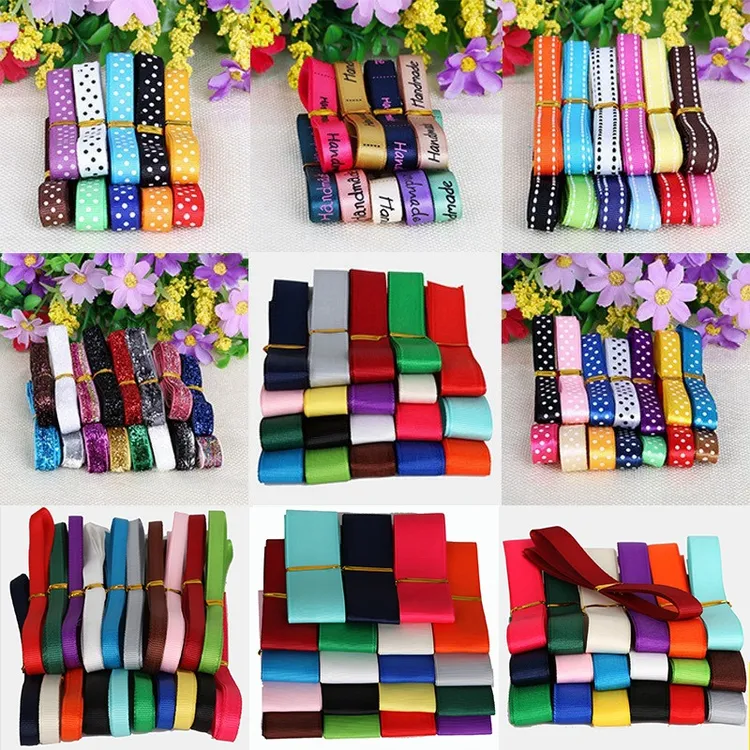 布艺条耳环diy材料 蝴蝶结丝带套装螺纹带缎带做发饰发夹头饰品配