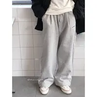 YJ403002新款儿童花灰色加绒卫裤