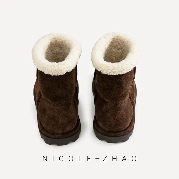 【贵姐NICOLE】设计师时尚百搭经典靴子5NXZ077