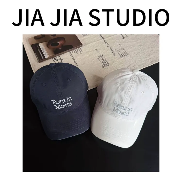 【嘉嘉推荐】#14 新款显脸小 韩系氛围感简约百搭字母刺绣 棒球帽