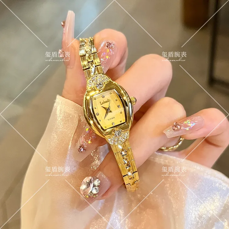 【玺盾】精致小巧百搭女士钢带手表个性时尚潮流气质女表腕表 841