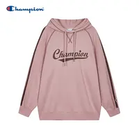 Champion冠军25冬新款连帽卫衣男潮牌休闲女复古风撞色U5CSWSU086
